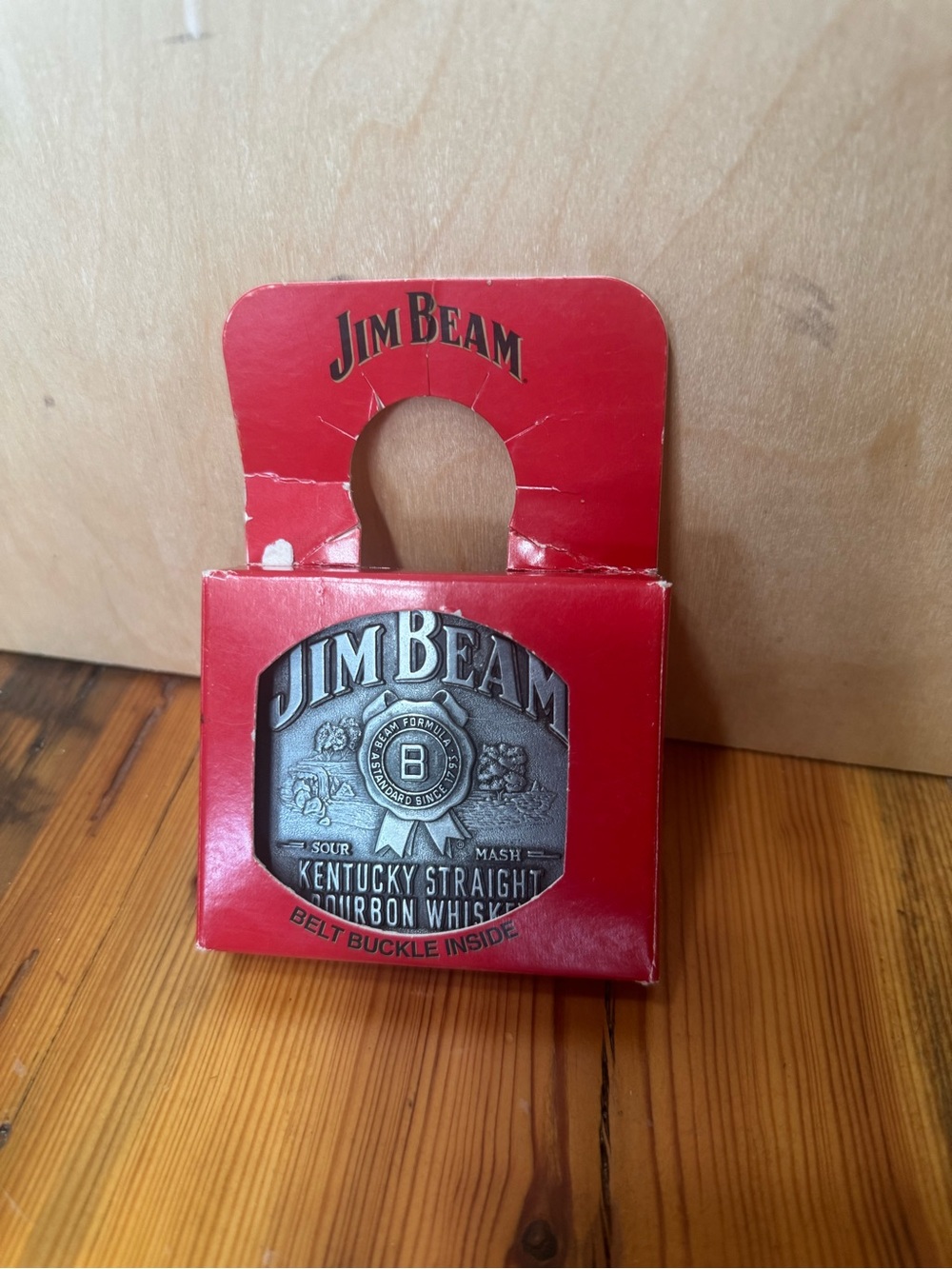 Jim Beam  silver  Belt Buckle - Men